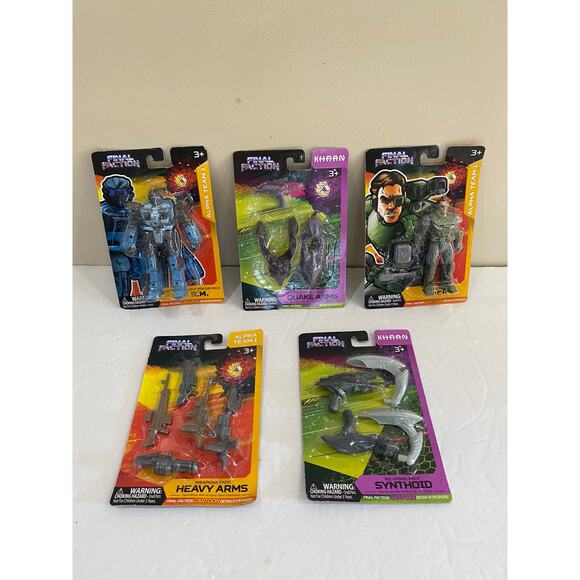 Final Faction Kharn Alpha Team 1 Action Figures Weapons Stocking Stuffers Set - Picture 1 of 12